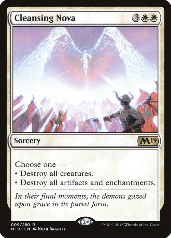 Cleansing Nova (Promo Pack) [Core Set 2019 Promos] | Webway Games