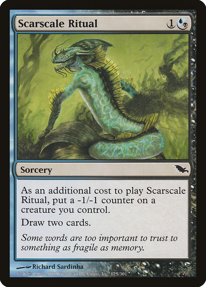 Scarscale Ritual [Shadowmoor] | Webway Games