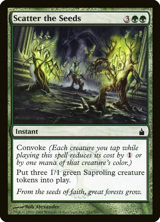 Scatter the Seeds [Ravnica: City of Guilds] | Webway Games