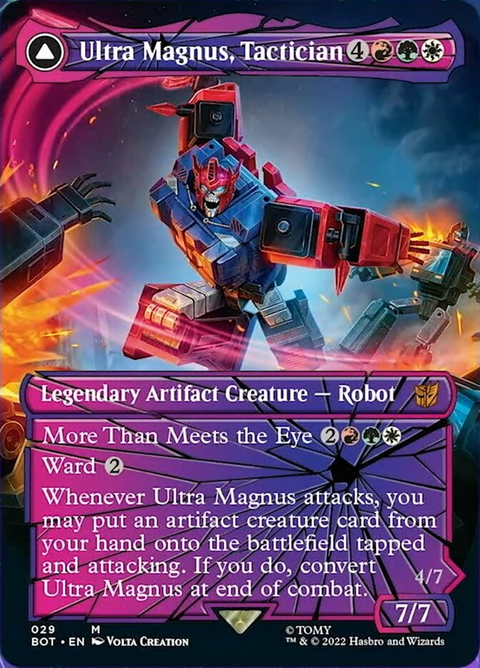 Ultra Magnus, Tactician // Ultra Magnus, Armored Carrier (Shattered Glass) [Universes Beyond: Transformers] | Webway Games