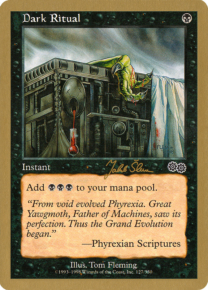Dark Ritual (Jakub Slemr) [World Championship Decks 1999] | Webway Games