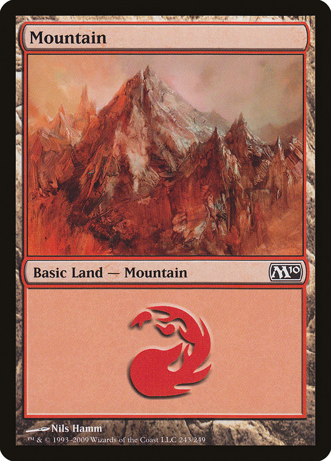 Mountain (#243) [Magic 2010] | Webway Games