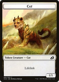 Cat // Human Soldier (005) Double-sided Token [Ikoria: Lair of Behemoths Tokens] | Webway Games