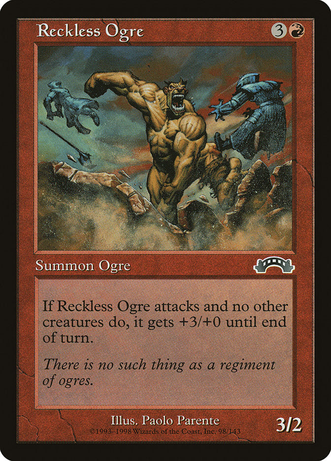 Reckless Ogre [Exodus] | Webway Games