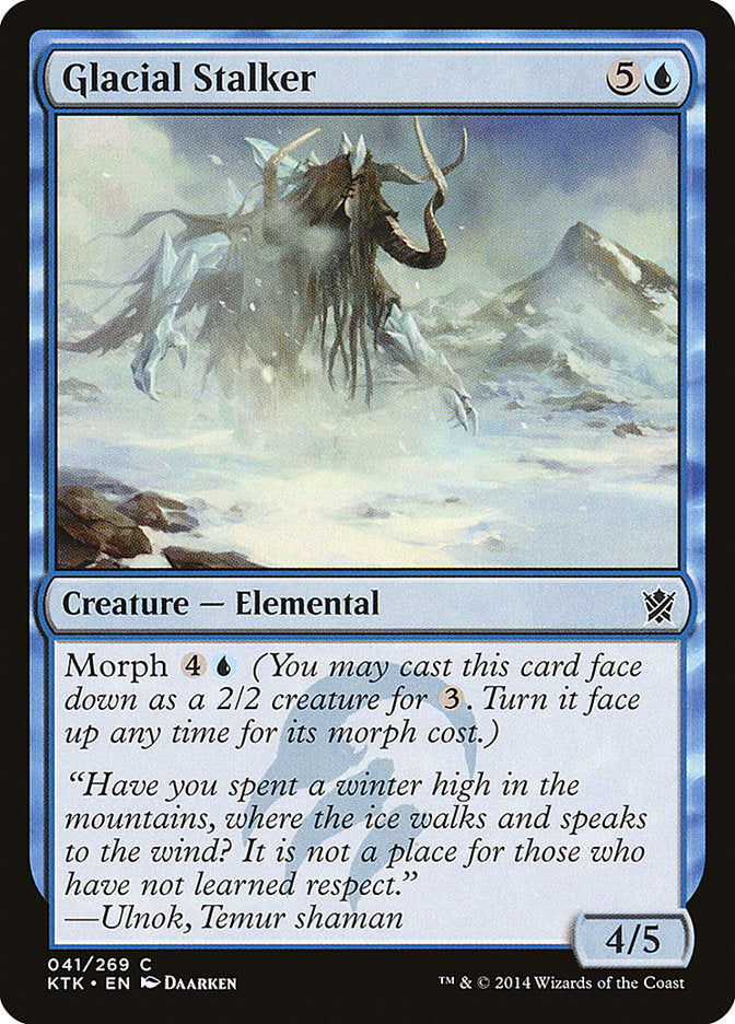 Glacial Stalker [Khans of Tarkir] | Webway Games