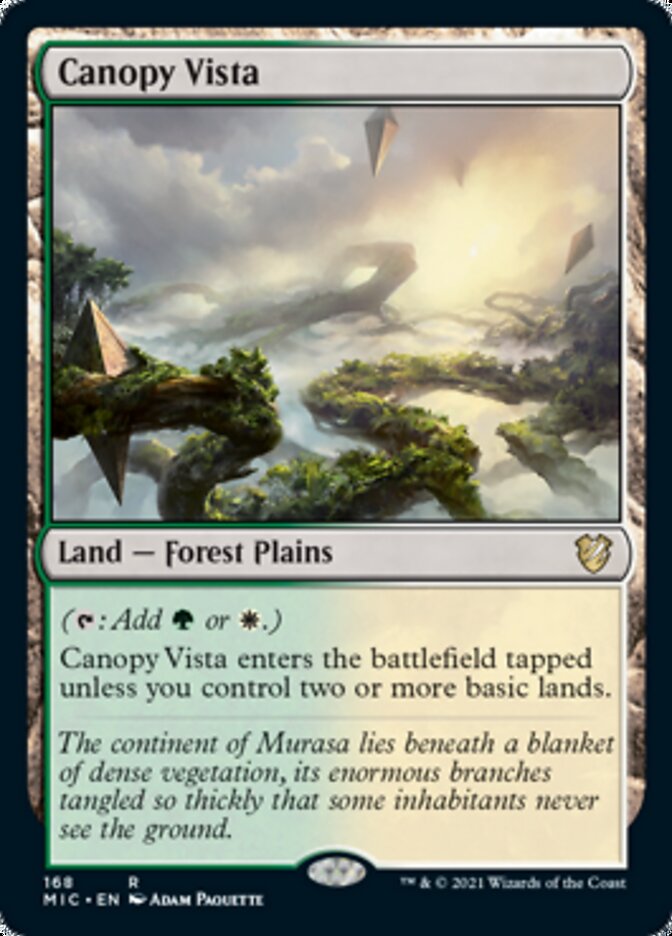 Canopy Vista [Innistrad: Midnight Hunt Commander] | Webway Games