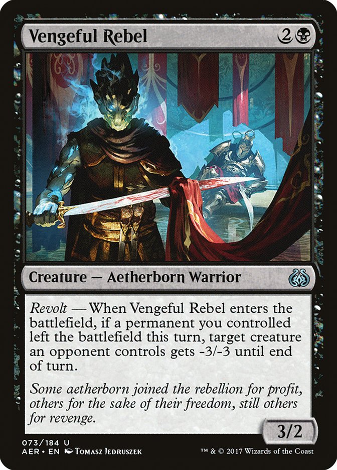 Vengeful Rebel [Aether Revolt] | Webway Games