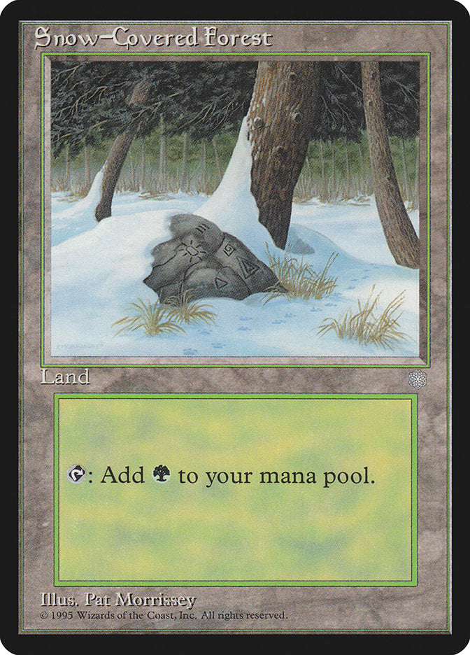 Snow-Covered Forest [Ice Age] | Webway Games