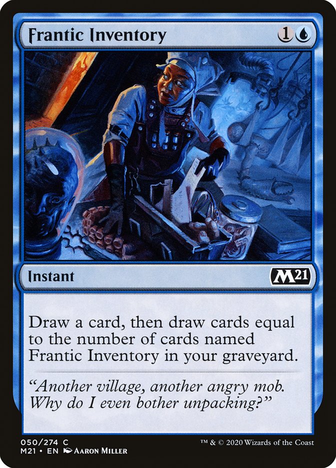 Frantic Inventory [Core Set 2021] | Webway Games