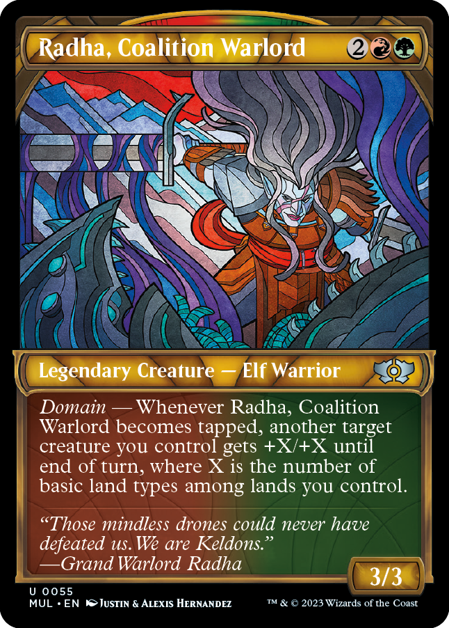 Radha, Coalition Warlord [Multiverse Legends] | Webway Games