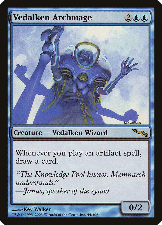 Vedalken Archmage [Mirrodin] | Webway Games