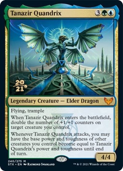 Tanazir Quandrix [Strixhaven: School of Mages Prerelease Promos] | Webway Games