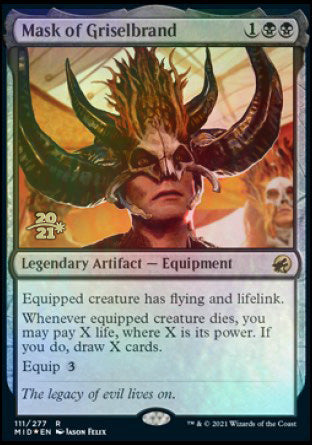 Mask of Griselbrand [Innistrad: Midnight Hunt Prerelease Promos] | Webway Games