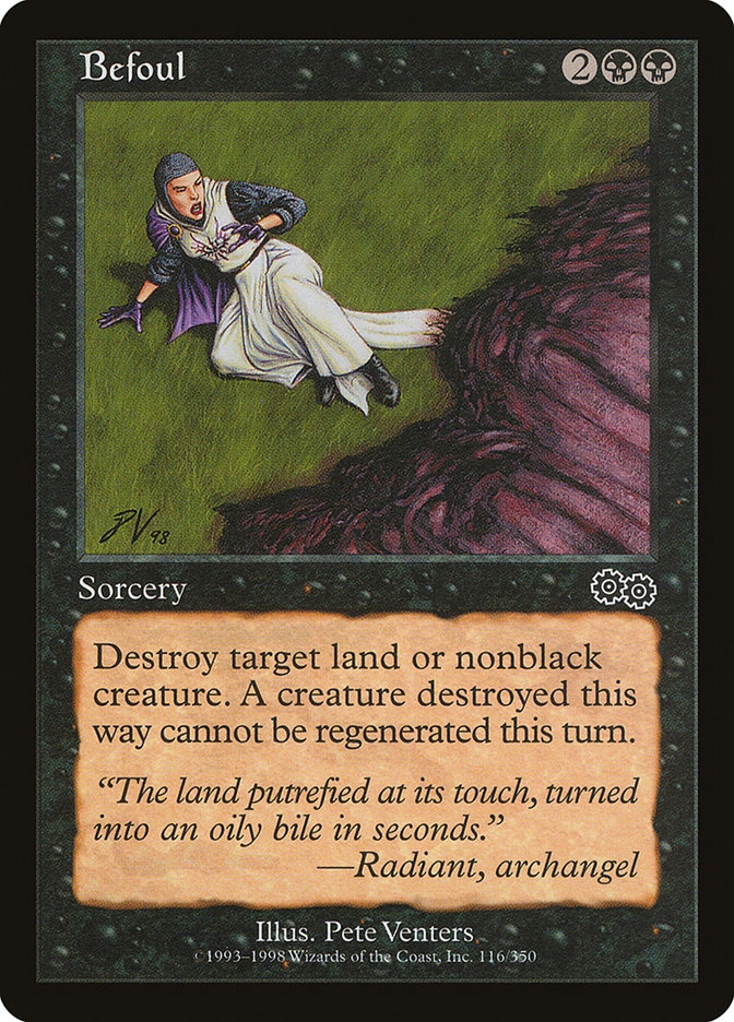 Befoul [Urza's Saga] | Webway Games