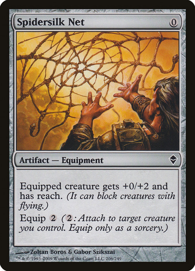 Spidersilk Net [Zendikar] | Webway Games