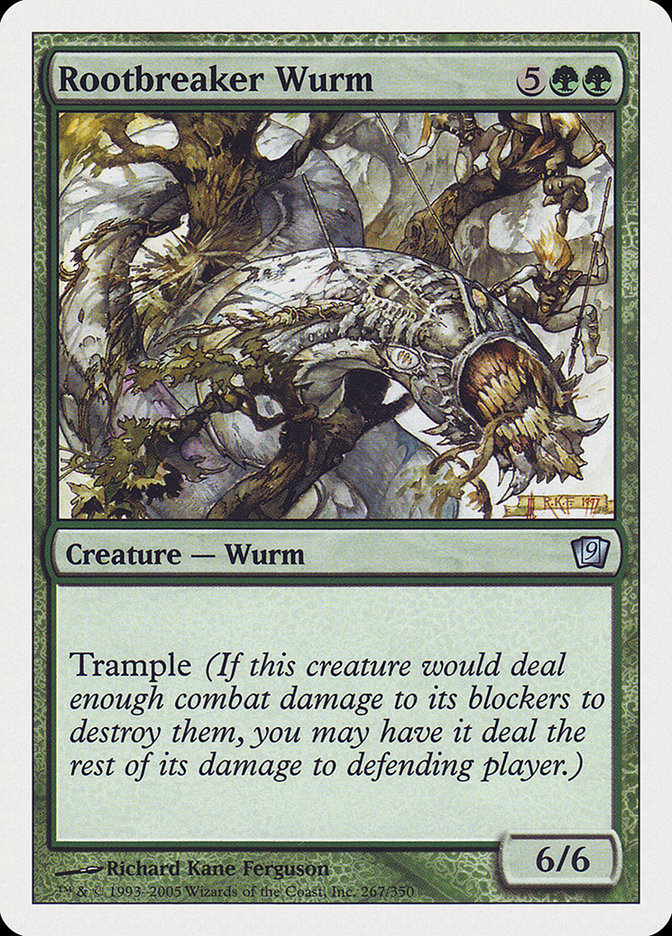 Rootbreaker Wurm [Ninth Edition] | Webway Games