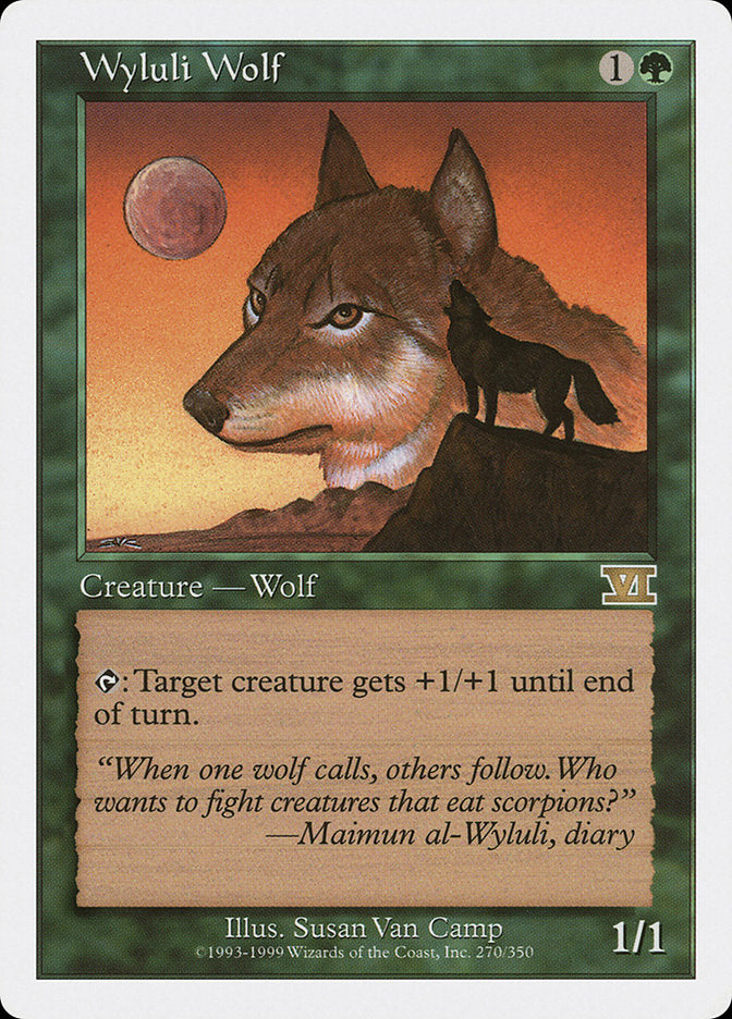Wyluli Wolf [Classic Sixth Edition] | Webway Games
