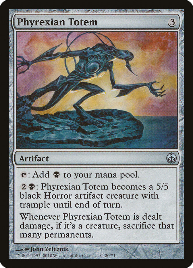 Phyrexian Totem [Duel Decks: Phyrexia vs. the Coalition] | Webway Games