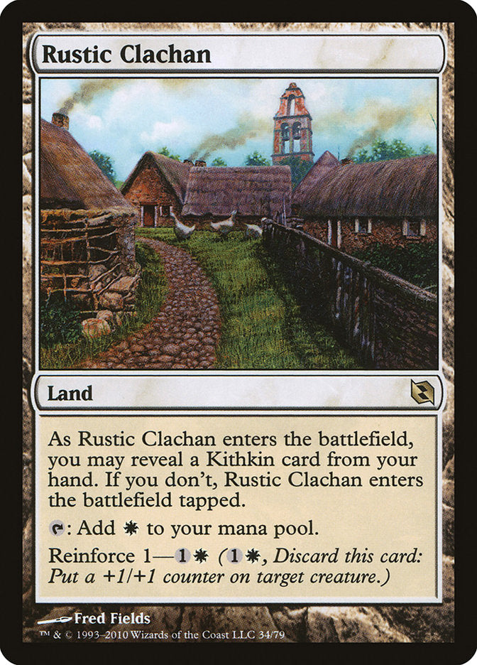 Rustic Clachan [Duel Decks: Elspeth vs. Tezzeret] | Webway Games