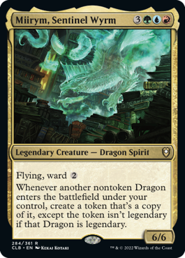 Miirym, Sentinel Wyrm [Commander Legends: Battle for Baldur's Gate] | Webway Games