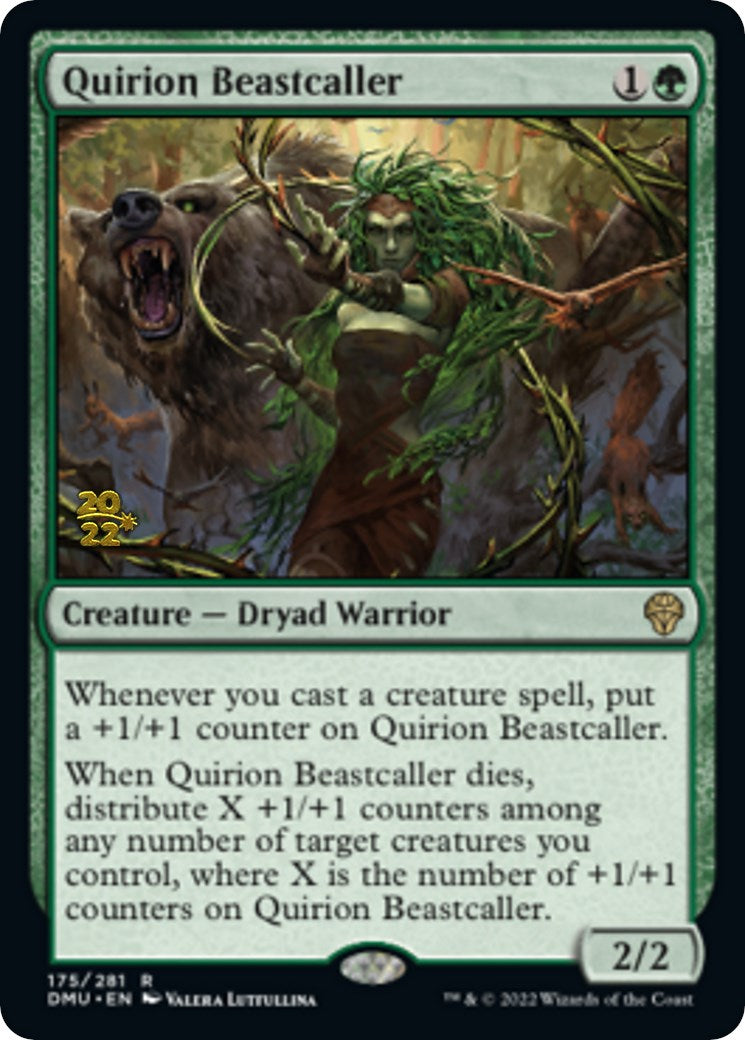 Quirion Beastcaller [Dominaria United Prerelease Promos] | Webway Games