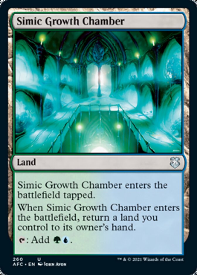Simic Growth Chamber [Dungeons & Dragons: Adventures in the Forgotten Realms Commander] | Webway Games