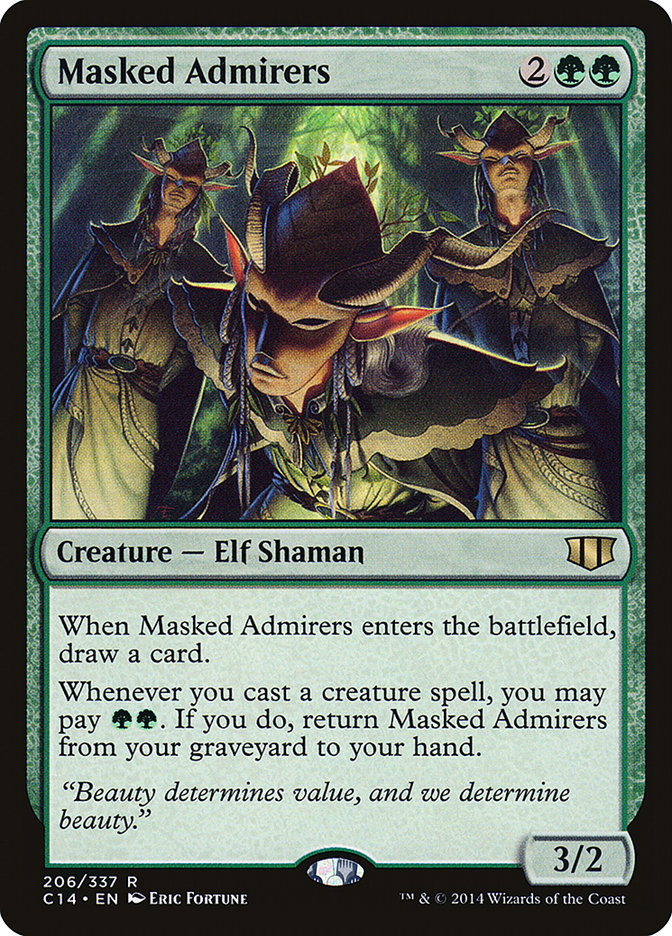 Masked Admirers [Commander 2014] | Webway Games