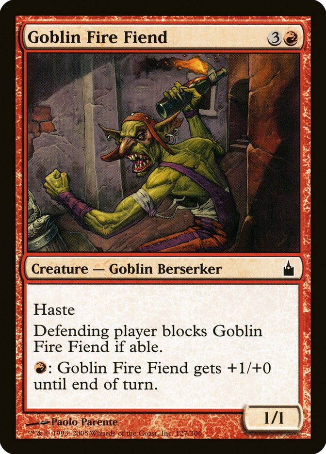 Goblin Fire Fiend [Ravnica: City of Guilds] | Webway Games