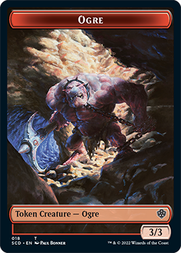Ogre // Zombie Double-Sided Token [Starter Commander Decks] | Webway Games