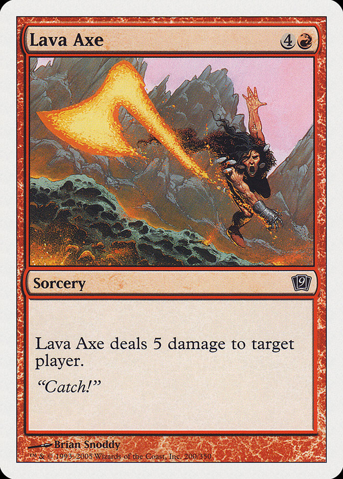 Lava Axe [Ninth Edition] | Webway Games