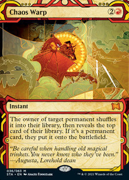 Chaos Warp [Strixhaven Mystical Archive] | Webway Games