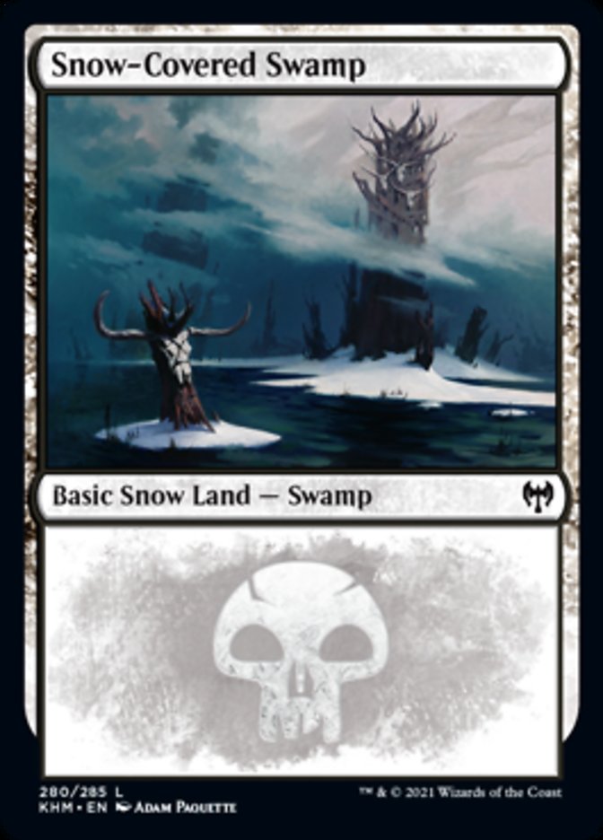 Snow-Covered Swamp (280) [Kaldheim] | Webway Games