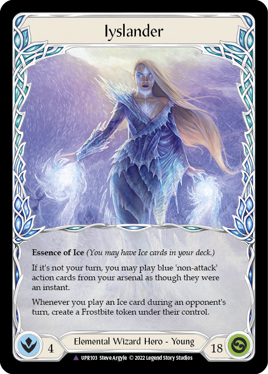 Iyslander (Double-Sided Marvel) [UPR103] (Uprising)  Cold Foil | Webway Games