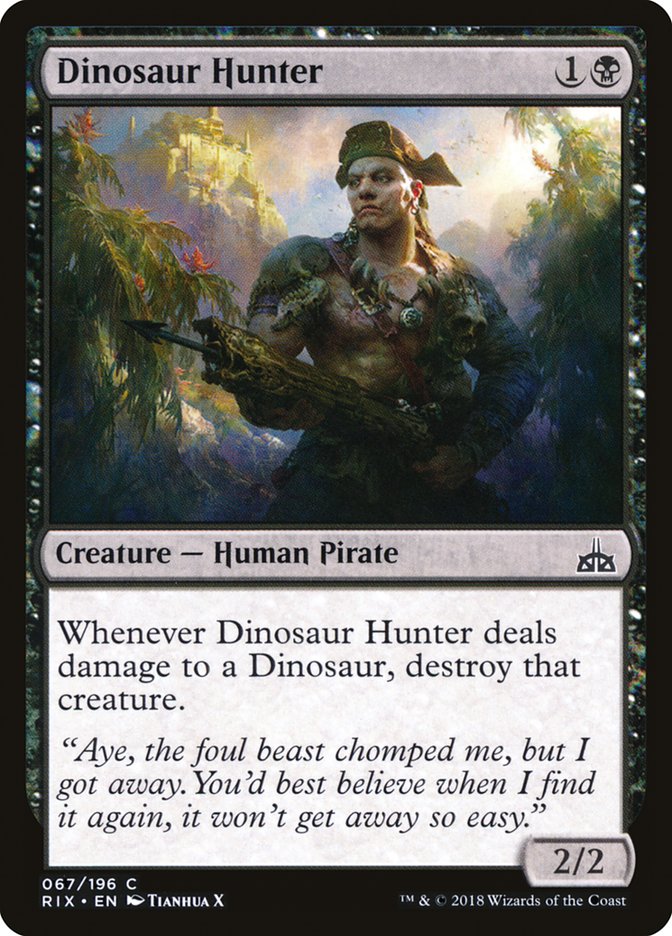 Dinosaur Hunter [Rivals of Ixalan] | Webway Games