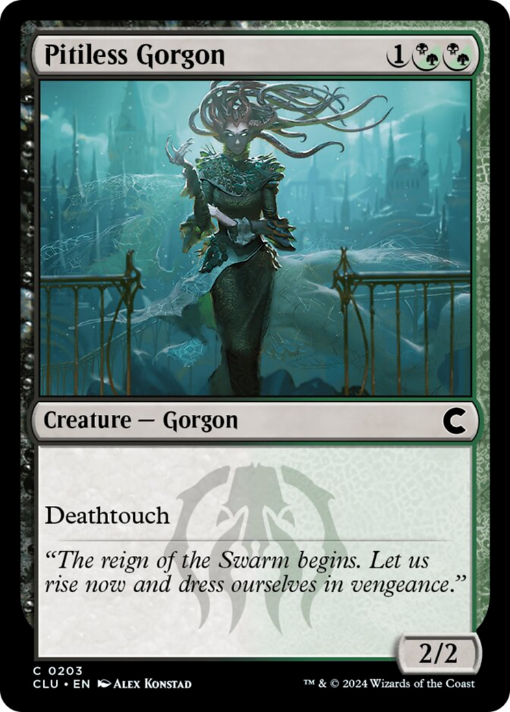 Pitiless Gorgon [Ravnica: Clue Edition] | Webway Games