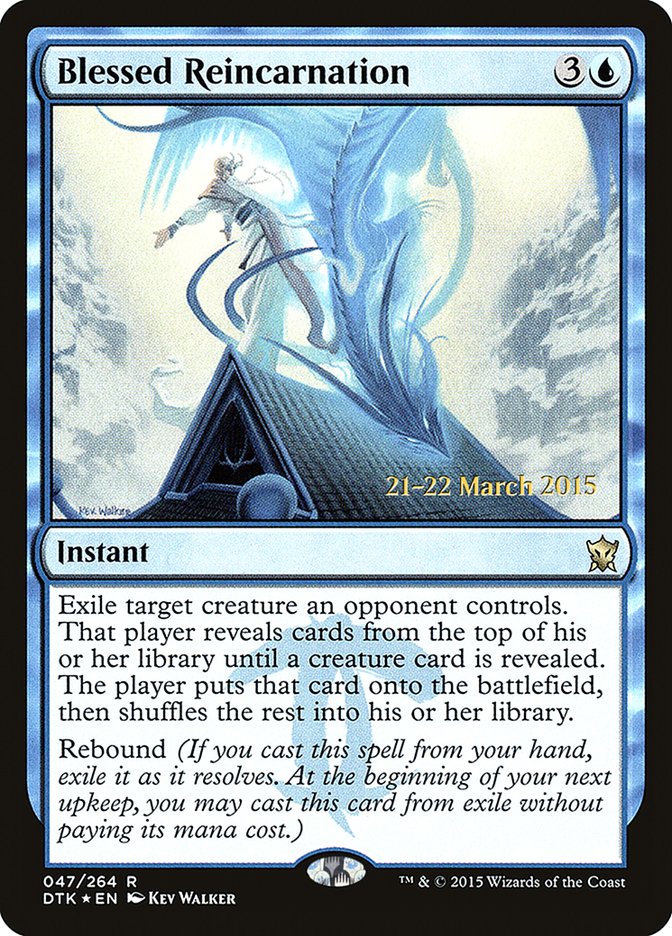 Blessed Reincarnation  (Prerelease) [Dragons of Tarkir Prerelease Promos] | Webway Games