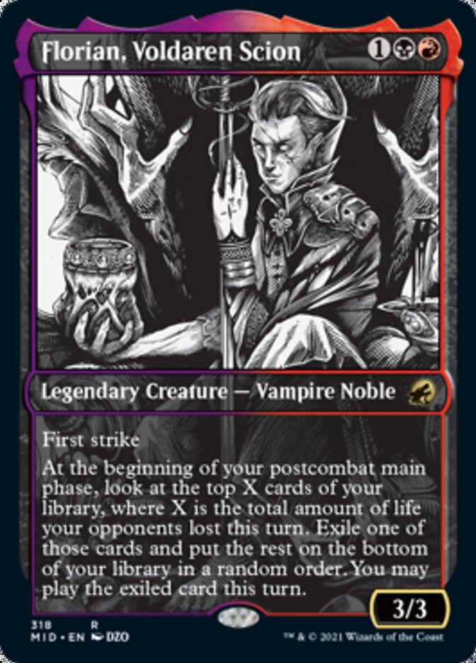 Florian, Voldaren Scion (Showcase Eternal Night) [Innistrad: Midnight Hunt] | Webway Games