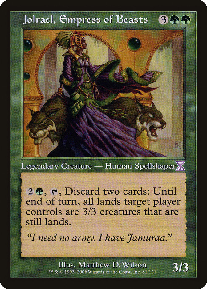 Jolrael, Empress of Beasts [Time Spiral Timeshifted] | Webway Games