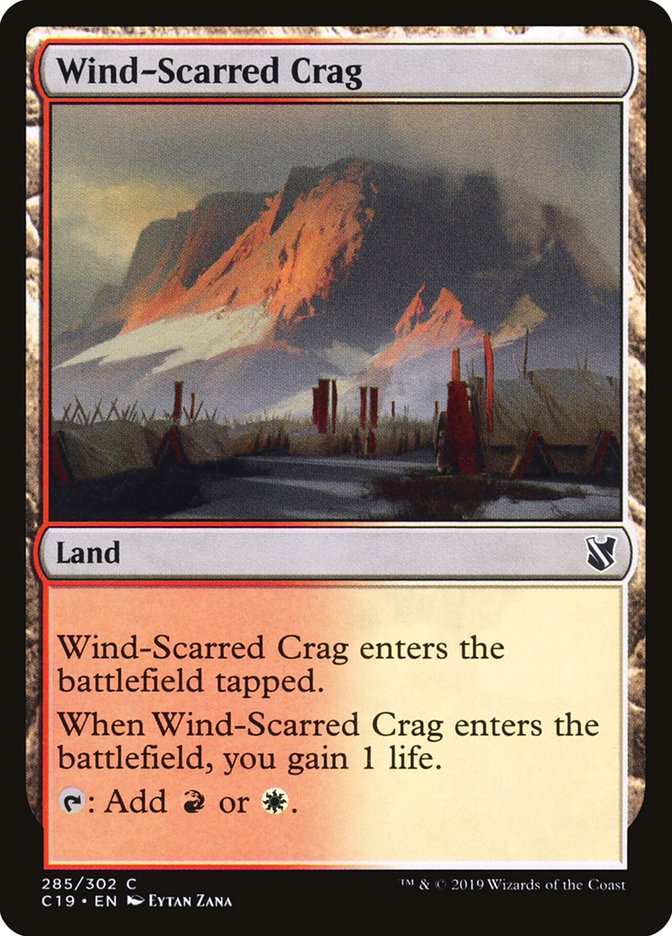 Wind-Scarred Crag [Commander 2019] | Webway Games