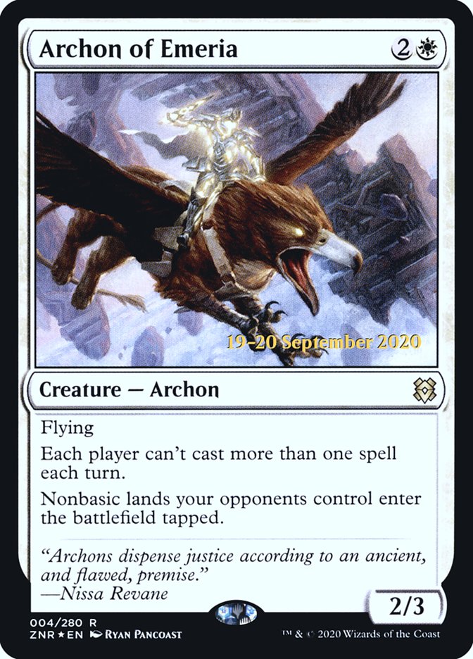 Archon of Emeria  [Zendikar Rising Prerelease Promos] | Webway Games