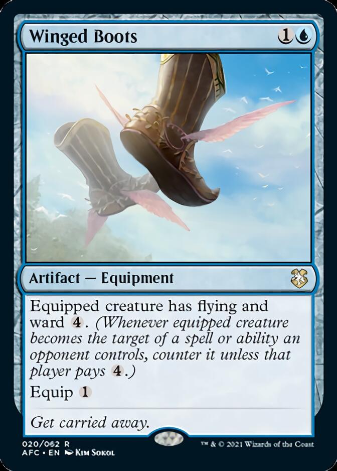 Winged Boots [Dungeons & Dragons: Adventures in the Forgotten Realms Commander] | Webway Games