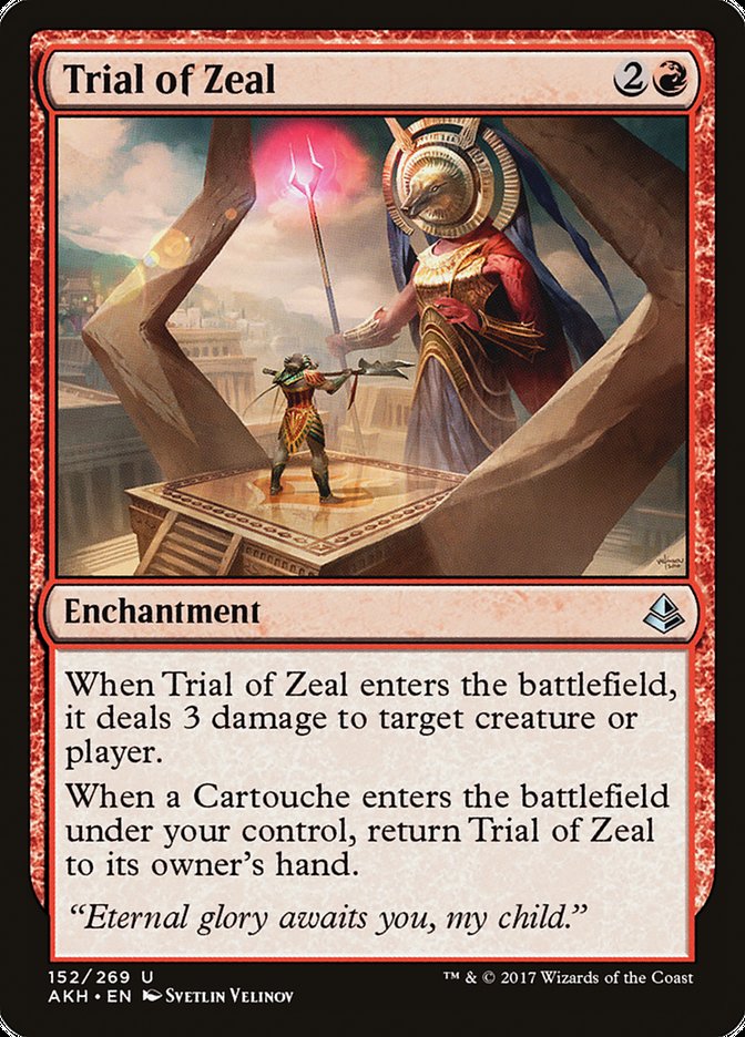Trial of Zeal [Amonkhet] | Webway Games