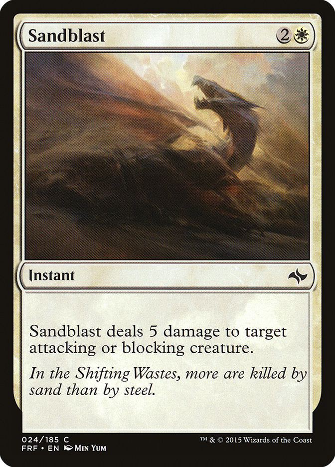 Sandblast [Fate Reforged] | Webway Games