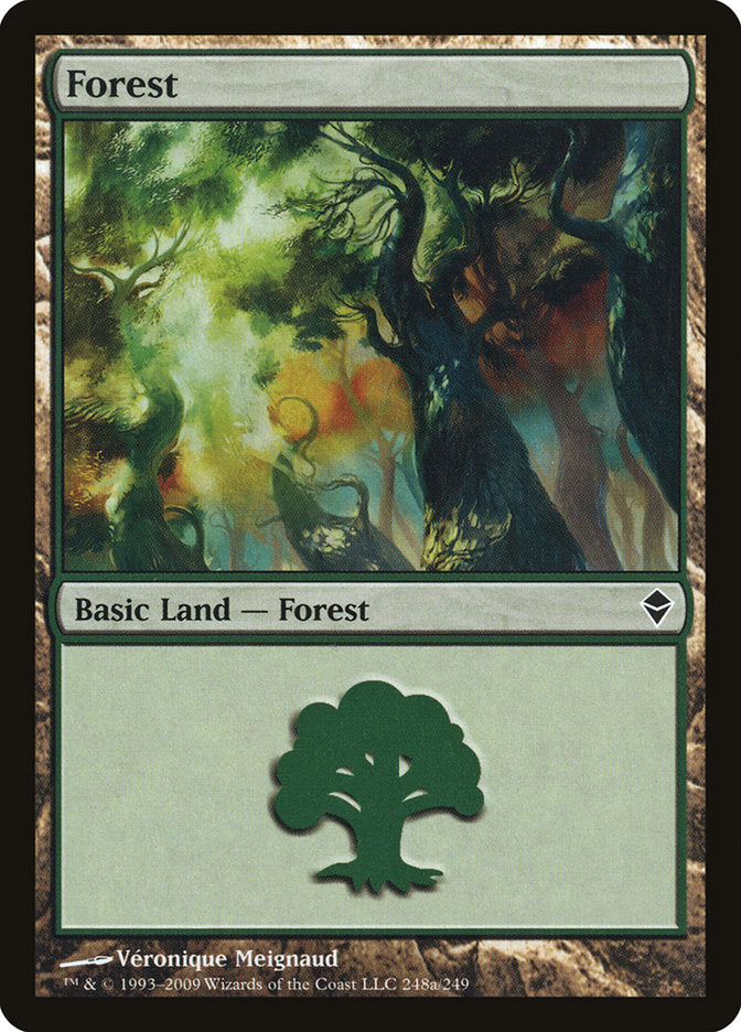Forest (#248a) [Zendikar] | Webway Games
