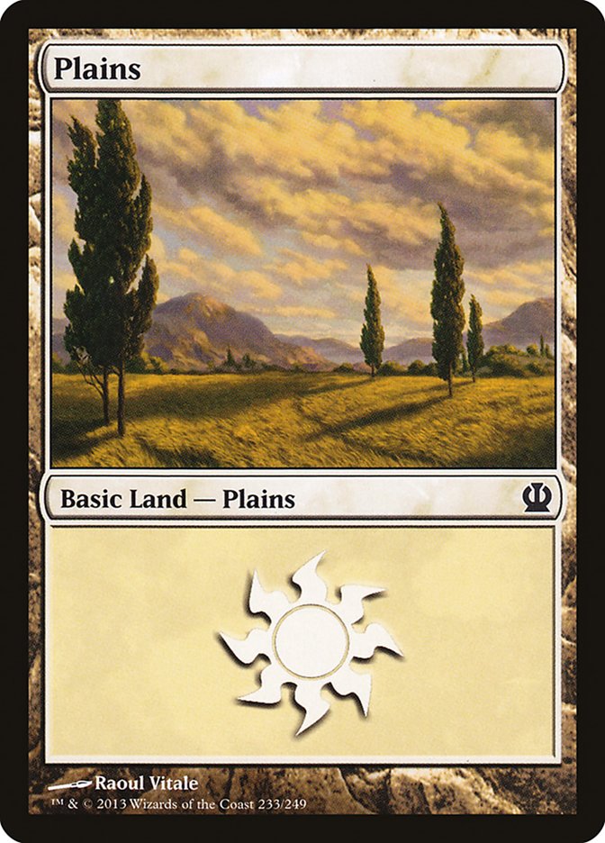 Plains (#233) [Theros] | Webway Games