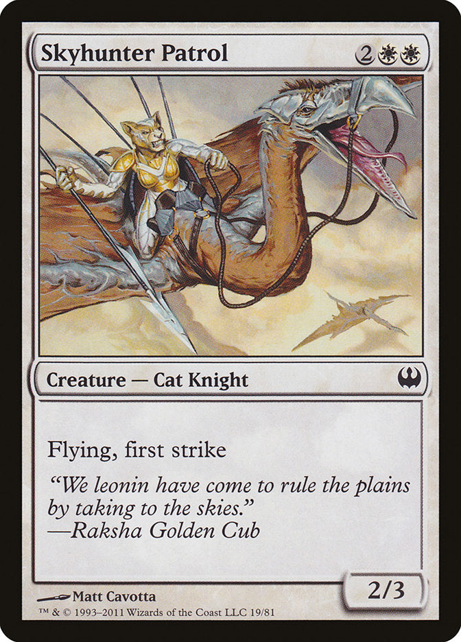 Skyhunter Patrol [Duel Decks: Knights vs. Dragons] | Webway Games