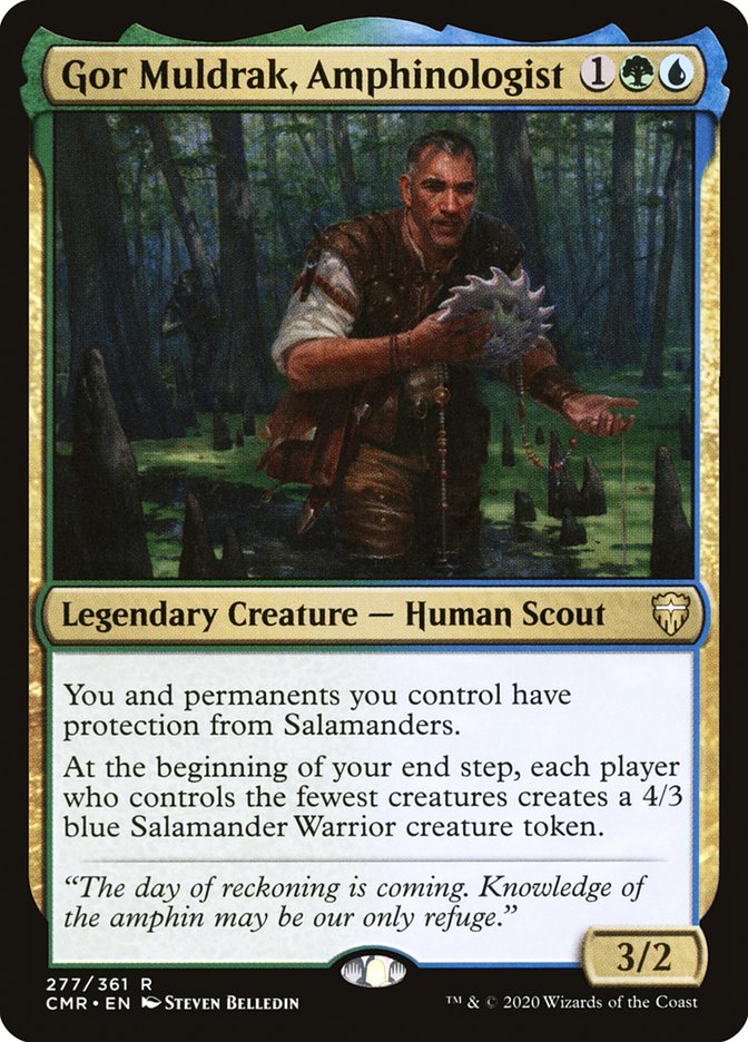 Gor Muldrak, Amphinologist [Commander Legends] | Webway Games