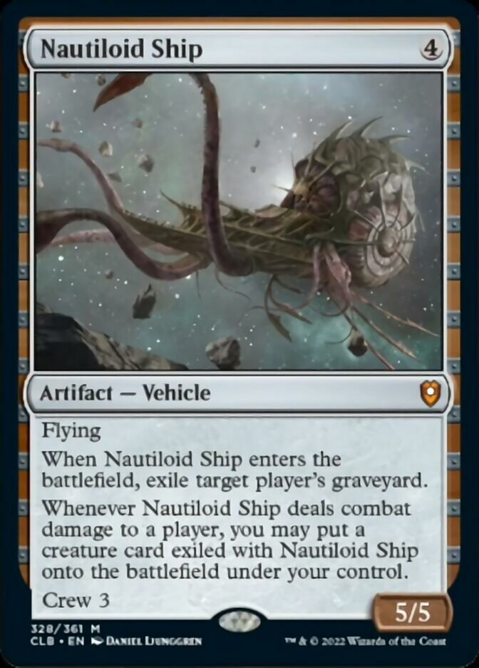 Nautiloid Ship [Commander Legends: Battle for Baldur's Gate] | Webway Games