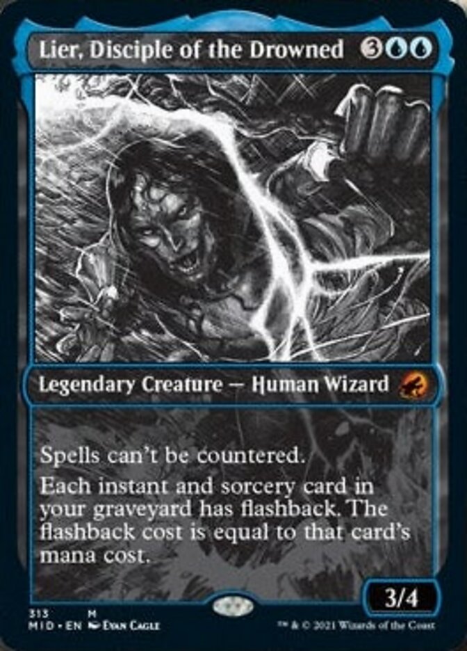 Lier, Disciple of the Drowned (Showcase Eternal Night) [Innistrad: Midnight Hunt] | Webway Games