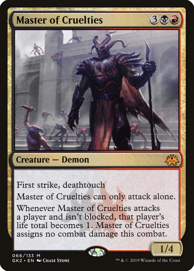 Master of Cruelties [Ravnica Allegiance Guild Kit] | Webway Games